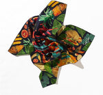 Caribbean Print Silk Scarf