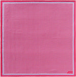 Houndstooth, Mulberry Silk Scarf