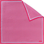 Houndstooth, Mulberry Silk Scarf